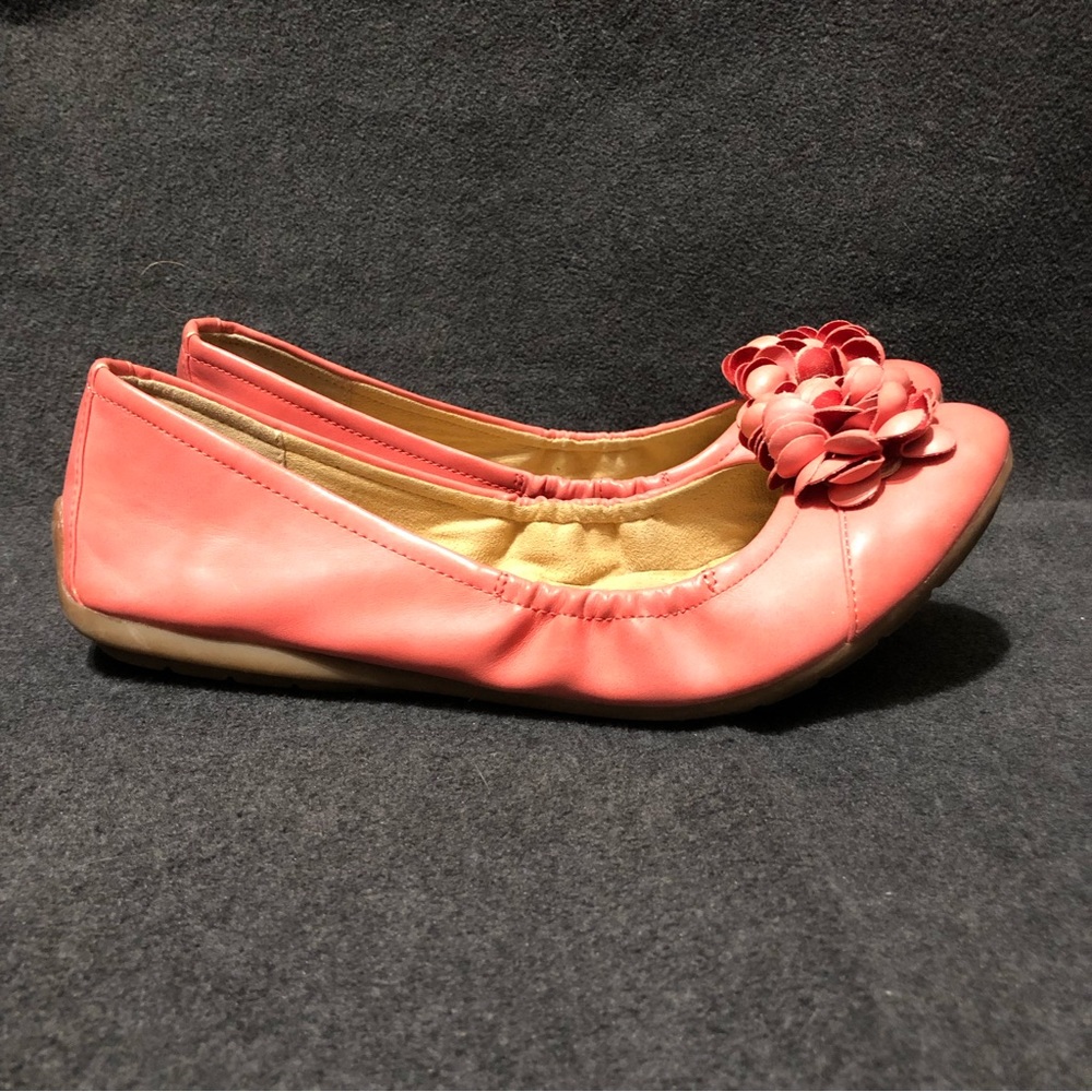 Naturalizer N5 Uma Women’s Ballet Flats Size 8 Flower Pink